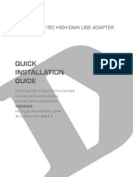 Quick Installation Guide: Wireless N 150 High-Gain Usb Adapter Dwa-127