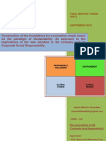 Construction of The Foundations For A Normative Model Based On The Paradigm of Sustainability. FMT Jesús Martín González.