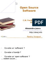 Open Source Software - Ferdinand I Bacau