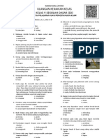 Kelas V Soal Latihan UKK IPA