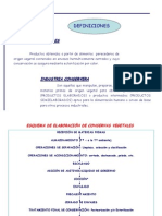 Operaciones de Acondicionamiento de Materias Primas