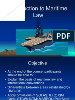 1. Introduction to Maritime Law