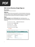 Integration NAC With Active Directory