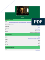 Isildur: Biographical Information