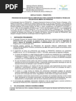 Edital Externo Pronatec 2013