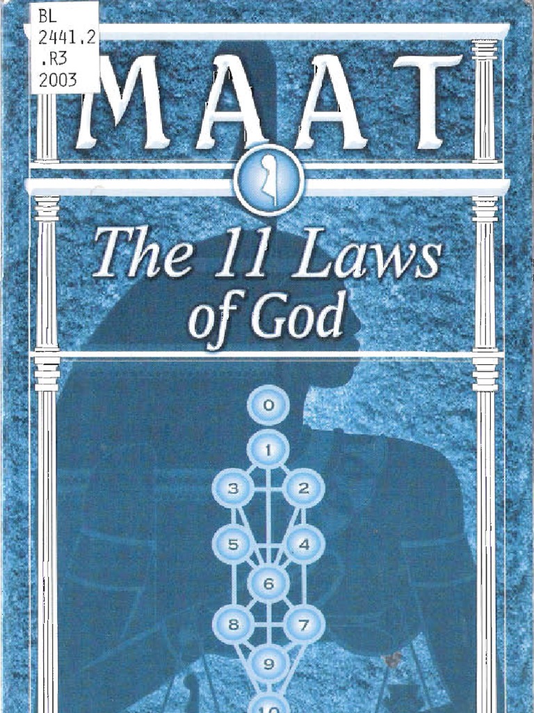 Maat The 11 Laws of God | PDF | Ancient Egyptian Religion | Middle ...