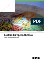 SEB: Eastern European Outlook October 2007