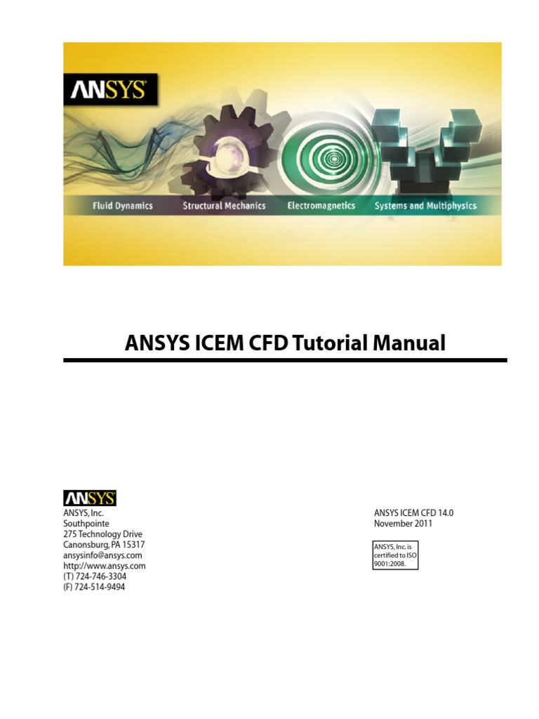 ICEM CFD 14.0 Tutorial Manual | PDF | License | Trademark