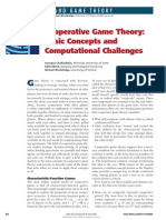 Cooperative Game Theory: Basic Concepts and Computational Challenges