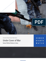 under cover of war