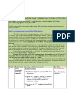 Course Calendar for ENGL 211 C Certification for Document Design Strategies Region 4 Online Course