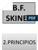 BF Skinner y sus principios del condicionamiento operante