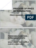 Process of Price Determination: Price Changes Over Time