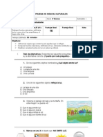 Evaluacion 3º Luz