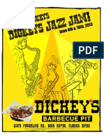 GNUStar presents Dickeys Jazz Jams for June, 2013