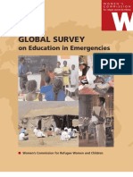 Global Survey On Education in Emergencies