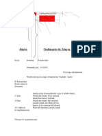 Esquema Juicio Ordinario de Mayor Cuantia