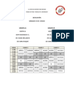 Horarios Benjamin