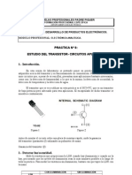 Practica 8 Estudio Del Transistor - Circuitos Aplicados