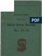 Singer 31 15 Manual