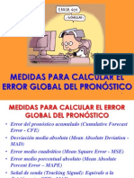 Error Es