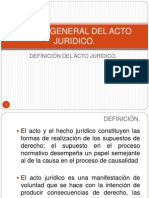 Teoria General Del Acto Juridico