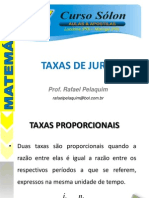 Matematica.rafael.taxas de Juros