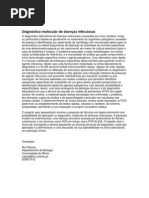 diagnóstico molecular de doenças infecciosas