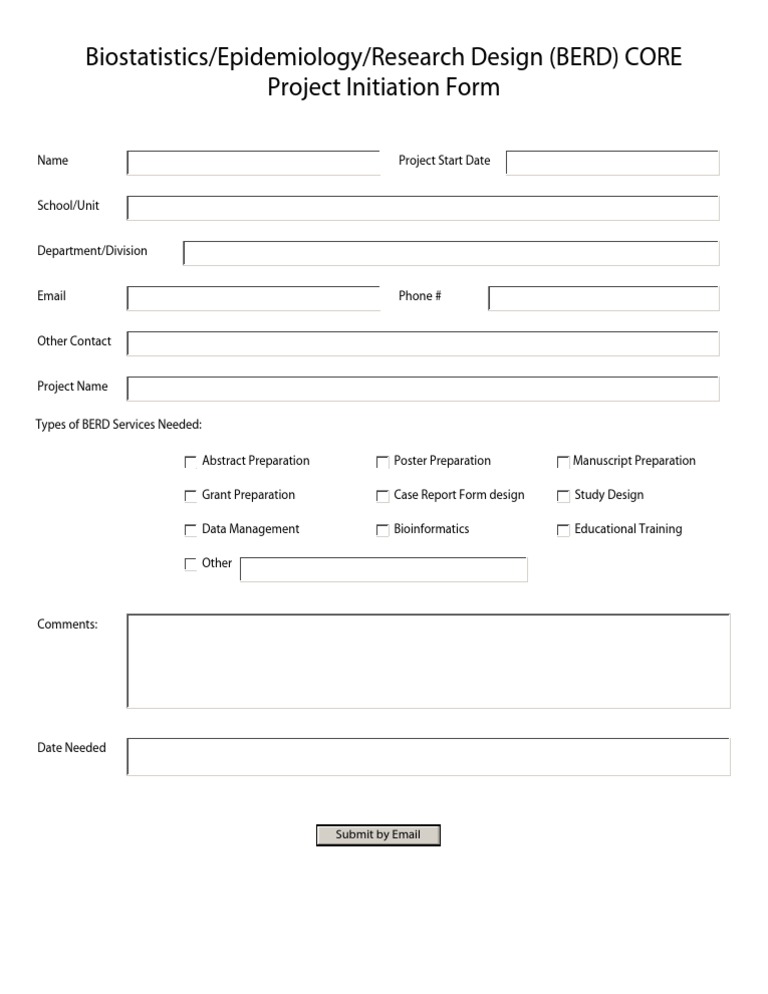 Biostatistics/Epidemiology/Research Design (BERD) CORE Project ...