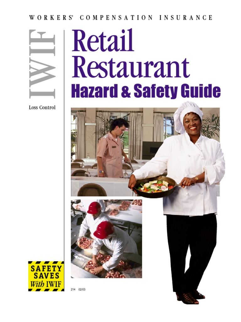 Retail Restaurant Guide Safety Personal Protective Equipment