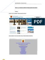 Publicacion Notas Tutorial
