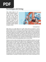 Sociología del living
