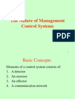 Chap 1 the Nature of Management Control Systems