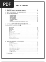 Project Report On Hospital Management System