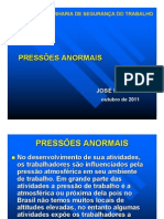 Pressoes anormais2011