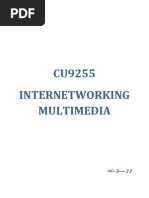 CU9255 Internetworking Multimedia