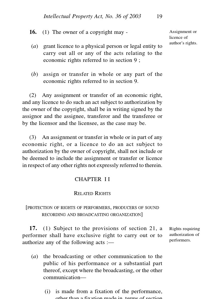 IP Act_chapter-2 | License