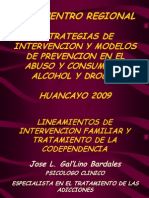 2. Lineamientos de Intervencion Familiar y Tratamiento de La Codependencia - Ps. Gal'Lino