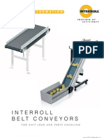 Interroll Belt Conveyor