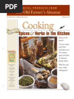 Almanac Spices Herbs Book