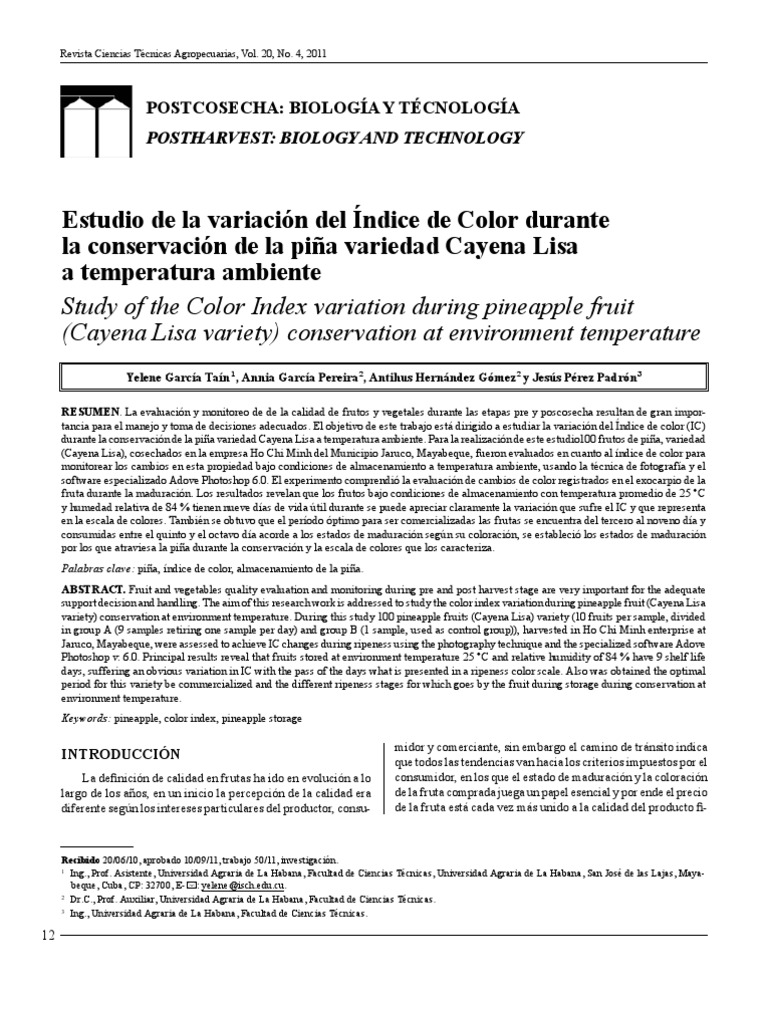 Color Piña | PDF | Color | Amarillo