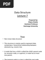 Data Structure Lecture 7 Tree