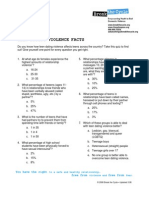 Handout Quiz Dating Violence