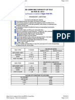 Load Carrying Capacity of Pile AS PER IS: 2911: Super Civil CD