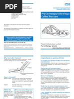 Fracture Colles Wrist Exercise-After