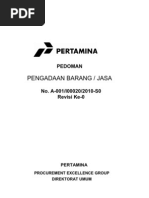Download Pedoman a-001 2010 Pengadaan Barang Dan Jasa Rev0 by Adinda Juliari SN145427890 doc pdf