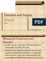 ME - Demand and Supply - Final