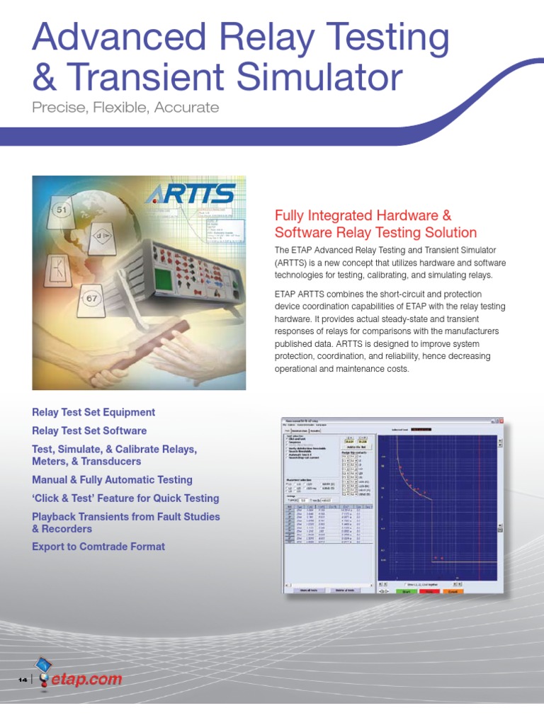 Relay Testing Transient Simulator | PDF | Relay | Simulation