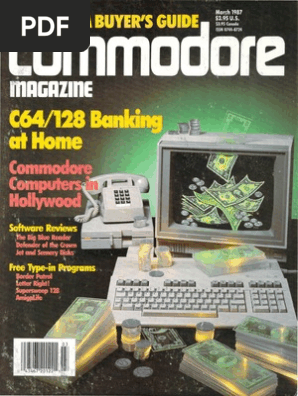Commodore Magazine Vol-08-N03 1987 Mar | PDF | Spreadsheet