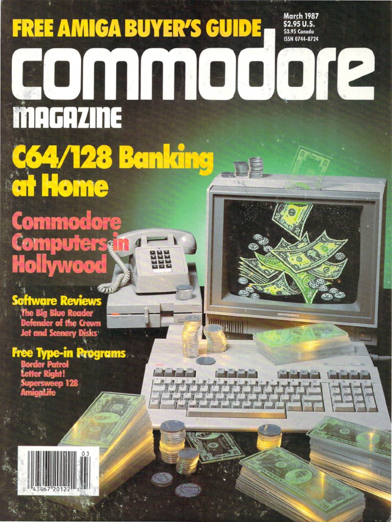 CAN “DELAY” MA-1 Jacket (Black) XL Commodore Magazine Vol-08-N03 1987 Mar | PDF | Spreadsheet